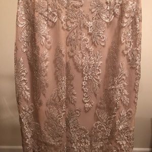 Designer evening skirt